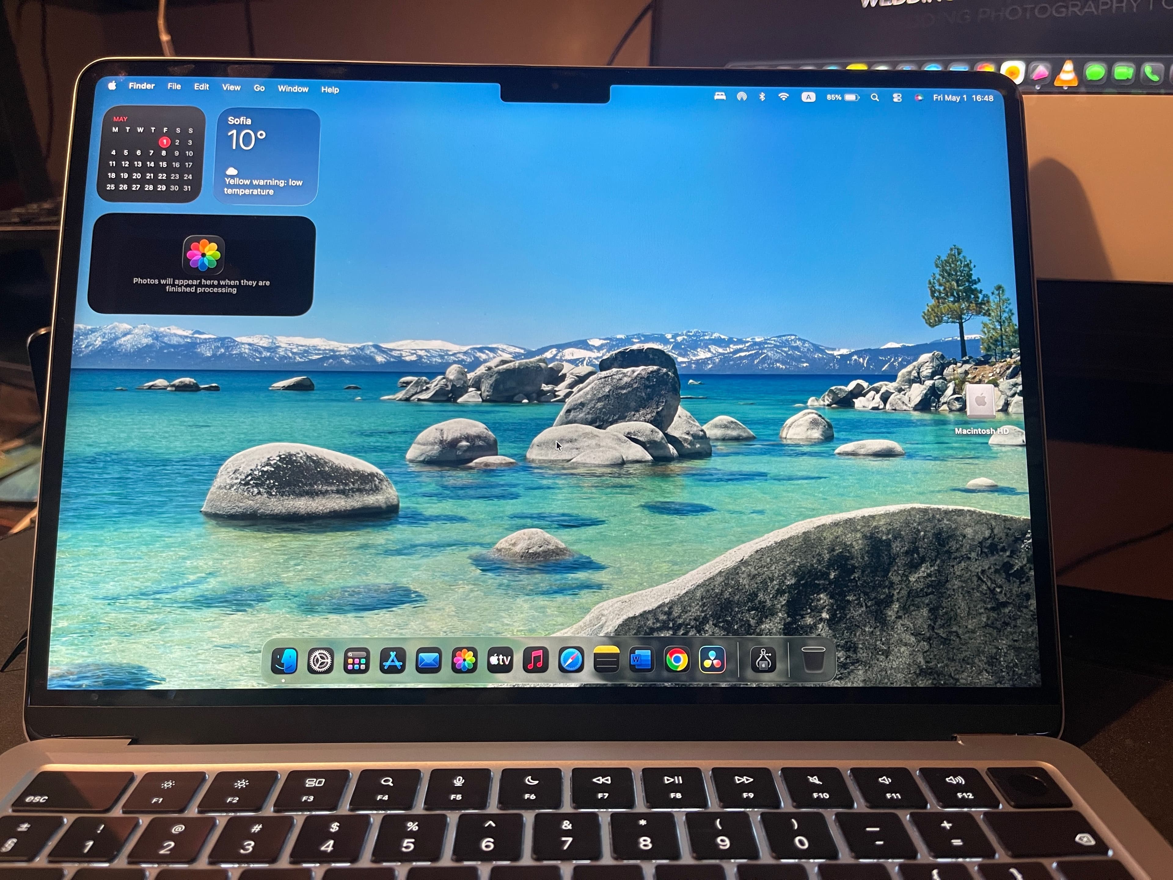 MacBook Air M4 | 16GB RAM | Sky Blue | 100% Battery Health | Като НОВ | (28 цикъла)