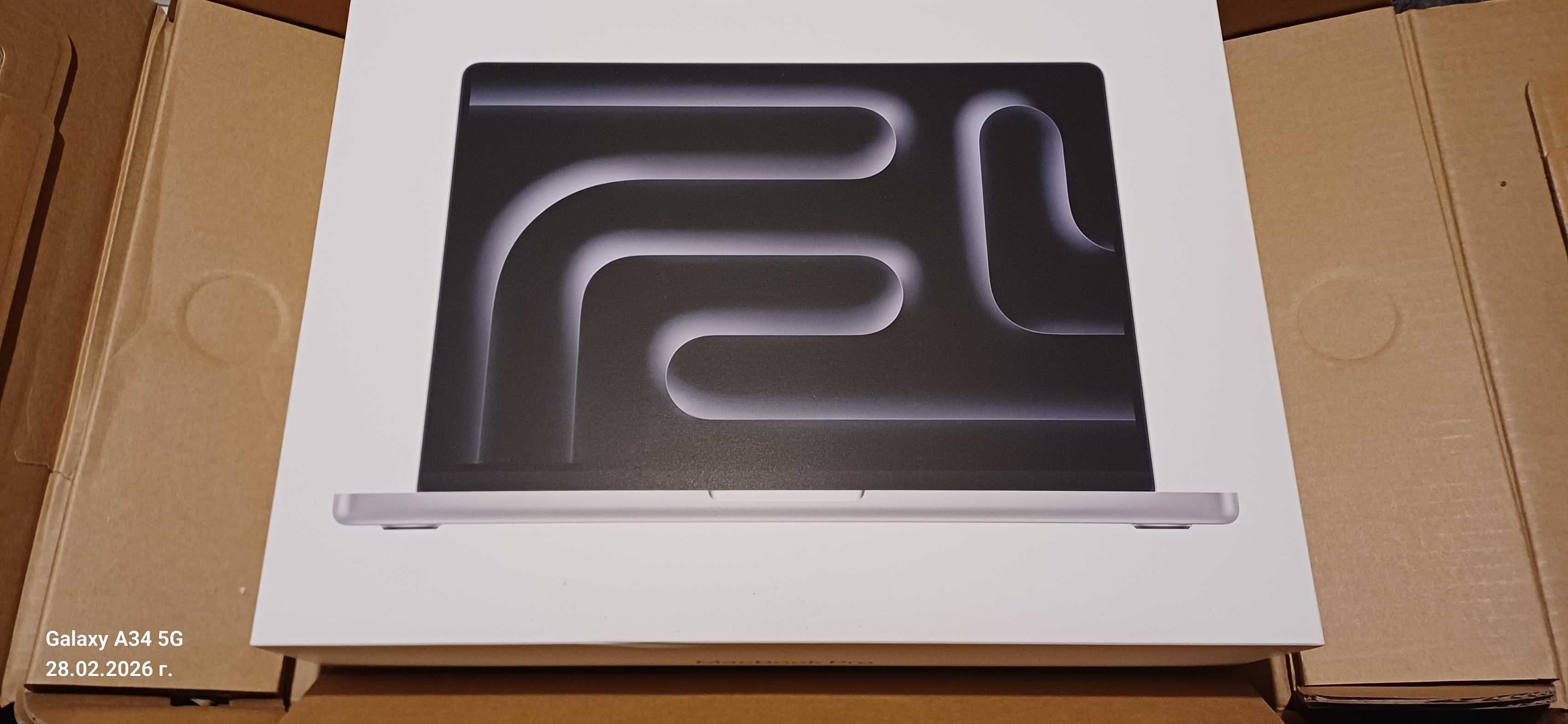 ЧИСТО НОВ MacBook Pro 14" M4 PRO Chip M4 10C/10G 16RAM/512SSDГаранция!